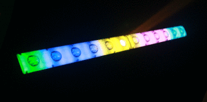 E-B1272A (Beam 12x3W, Wash 72×5050 RGB, Led Bar Лед Бар Лучи Заливка