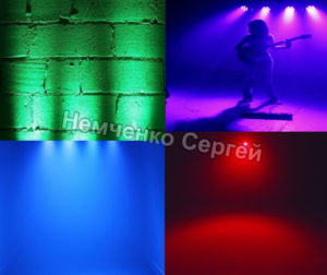Led Par 18x12W, Парик 18×12 вт, P-1806RD 6in1 rgbwA+UV, Uplighting