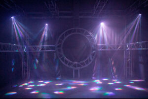 Led Beam 6x15w+Лазер Вращающаяся голова в бар, Лед Бим 6*15 вт