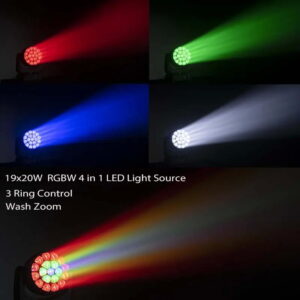 Led Wash 19x20w zoom, [BB]