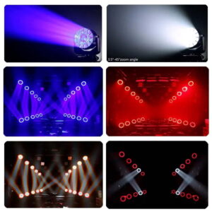 Led Wash 24x60w zoom, [BB]
